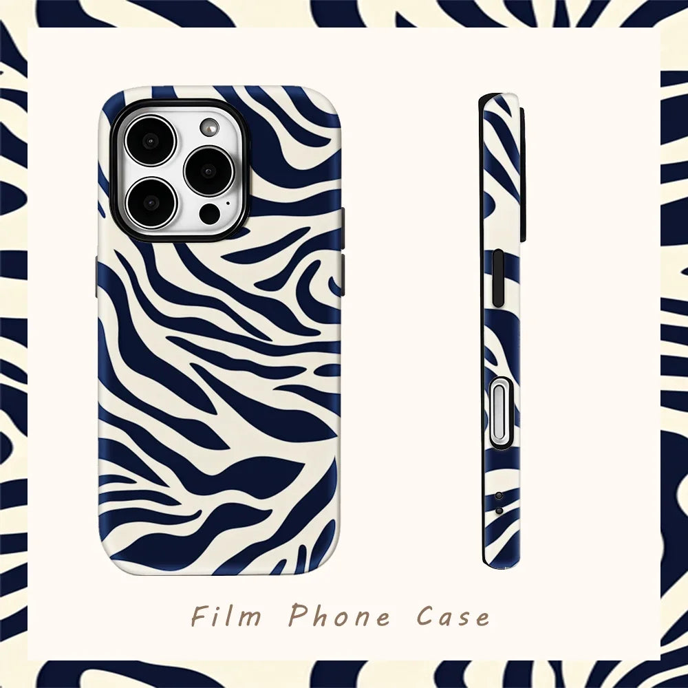 Autumn Reflections Vintage Phone Case for IPhone 17AIR 16E 16 15 14 13 12 11 17 Pro Max Plus Double-layer Back Cover