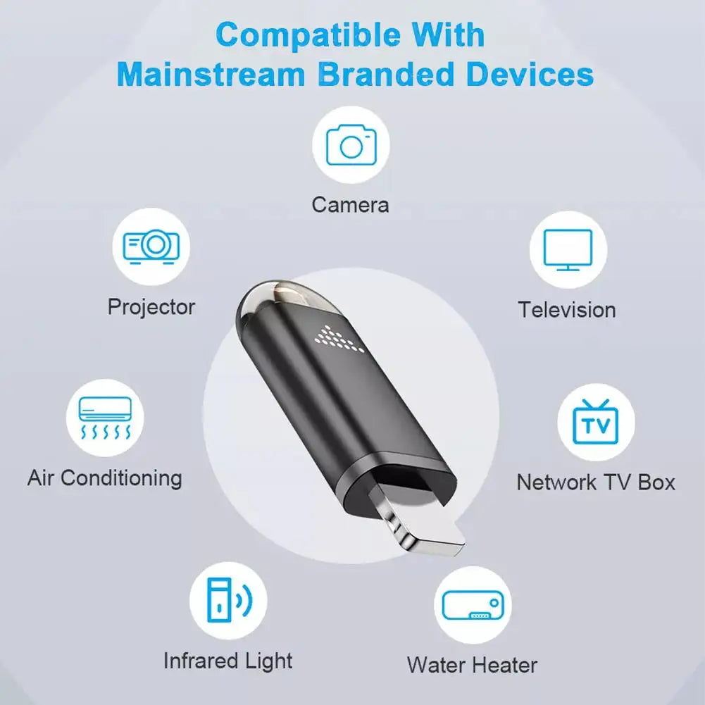 IR Appliances Wireless Infrared Remote Control Adapter Smart App Control Mobile Phone Infrared Transmitter For IPhone Mirco