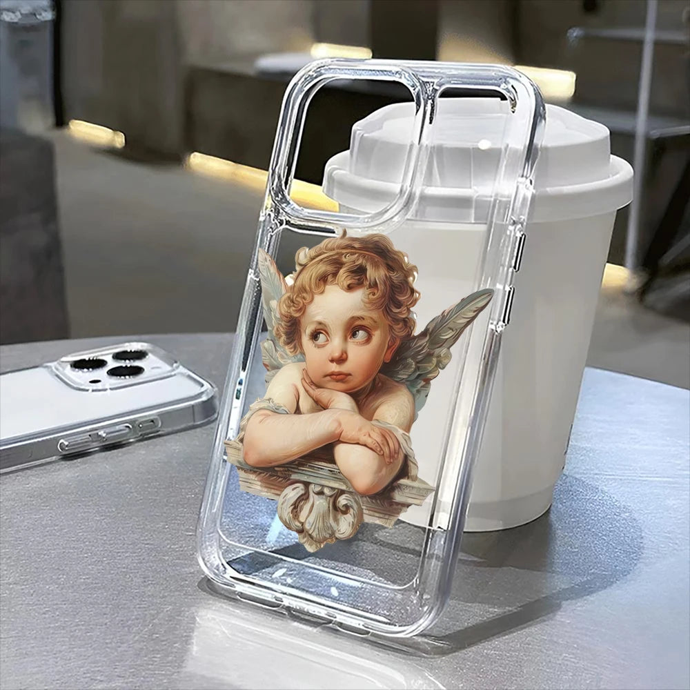 flowers pattern  transparent phone case,suitable for iPhone 17, 17Pro, 17Pro Max, 17Air,16Plus to 11, 12, 13, 14, 15 ,16 series