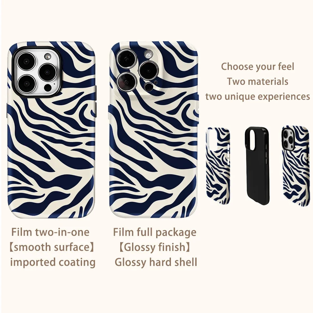 Autumn Reflections Vintage Phone Case for IPhone 17AIR 16E 16 15 14 13 12 11 17 Pro Max Plus Double-layer Back Cover